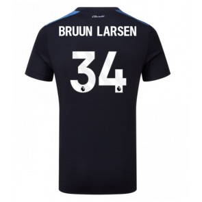 Burnley Jacob Bruun Larsen #34 Tredje trøje 2023-24 Kort ærmer